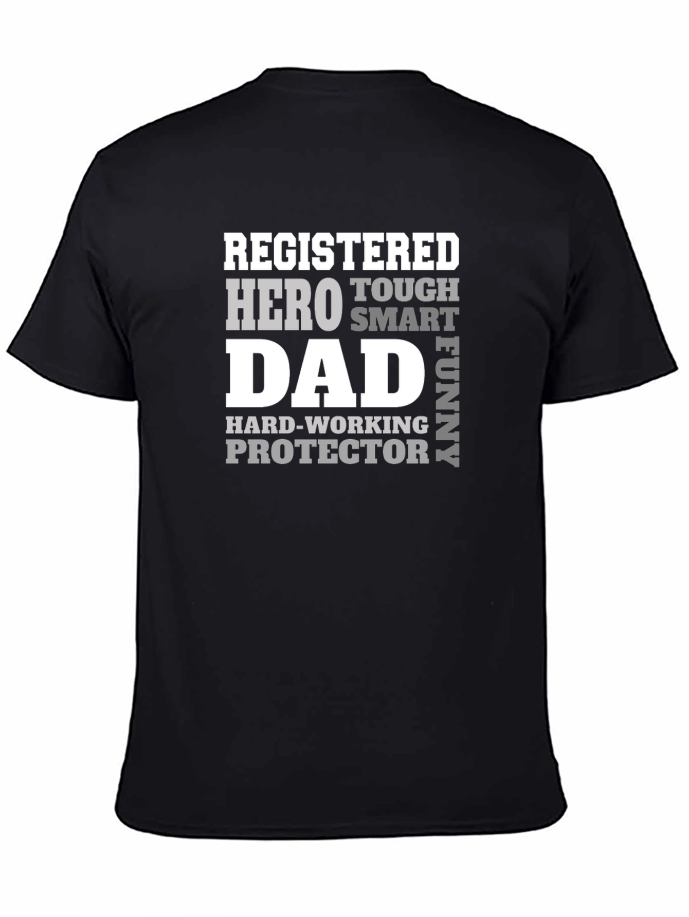 Registered Hero Dad T-Shirt | Fathers Day Gift