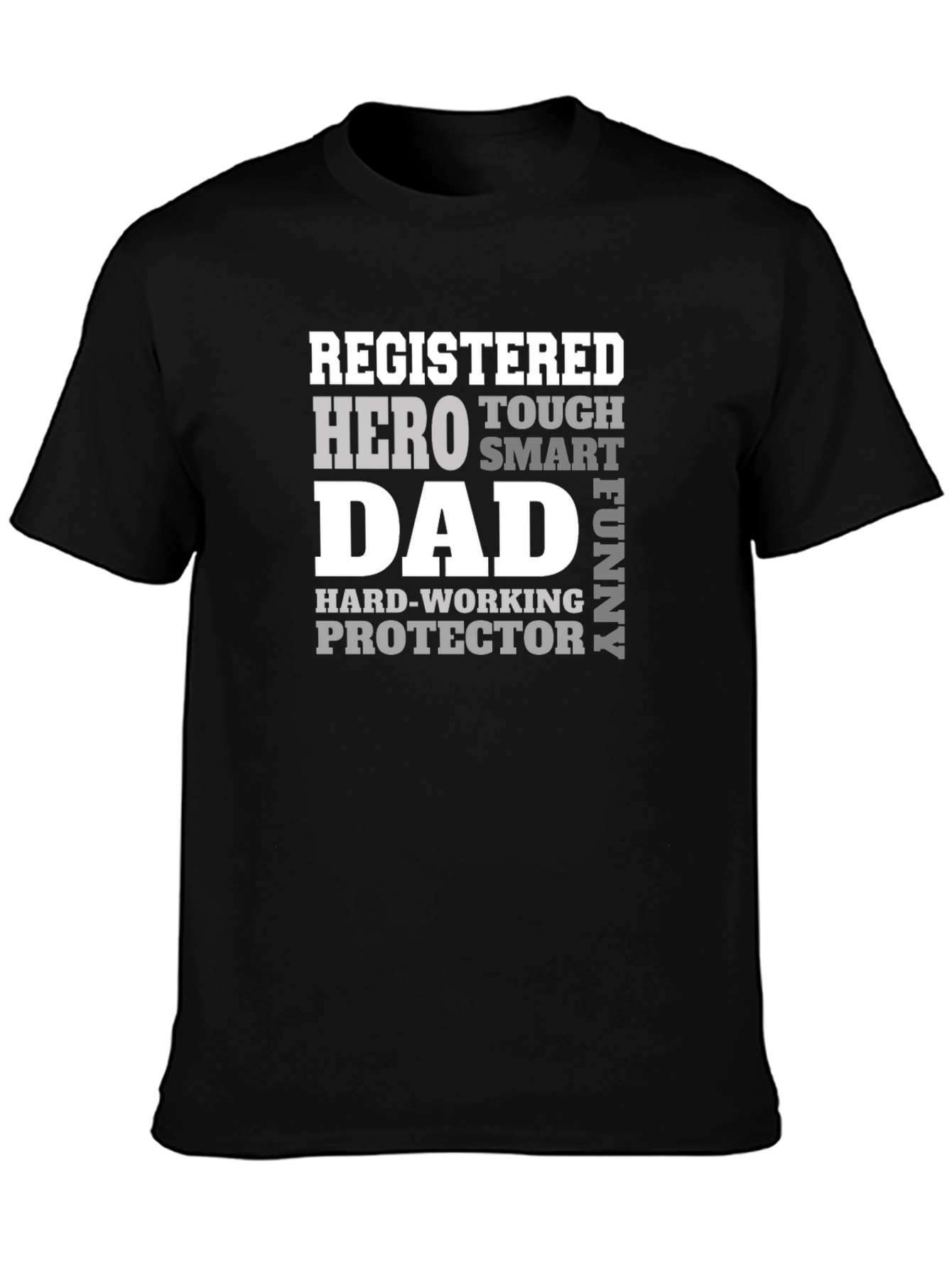 Registered Hero Dad T-Shirt | Fathers Day Gift