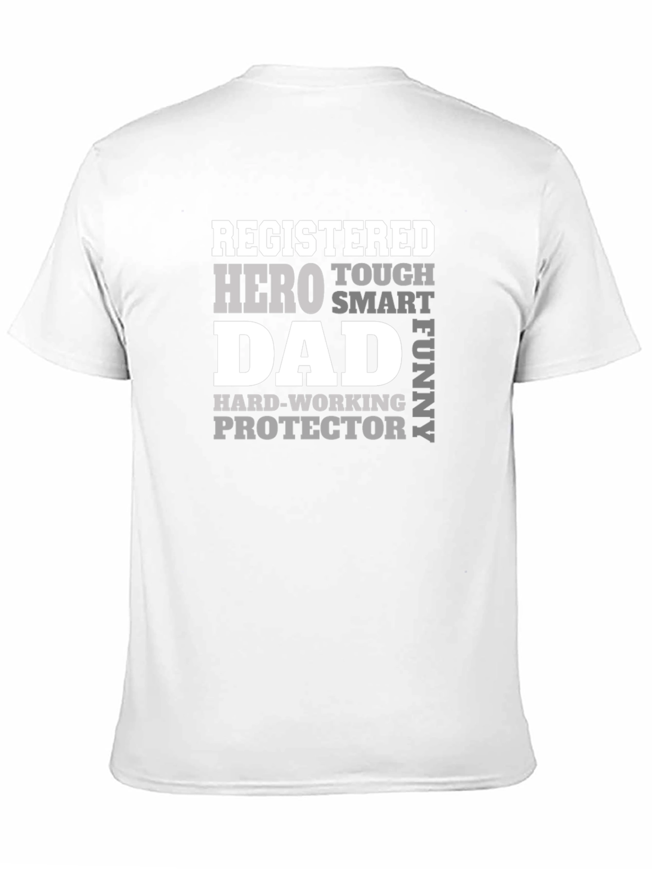 Registered Hero Dad T-Shirt | Fathers Day Gift