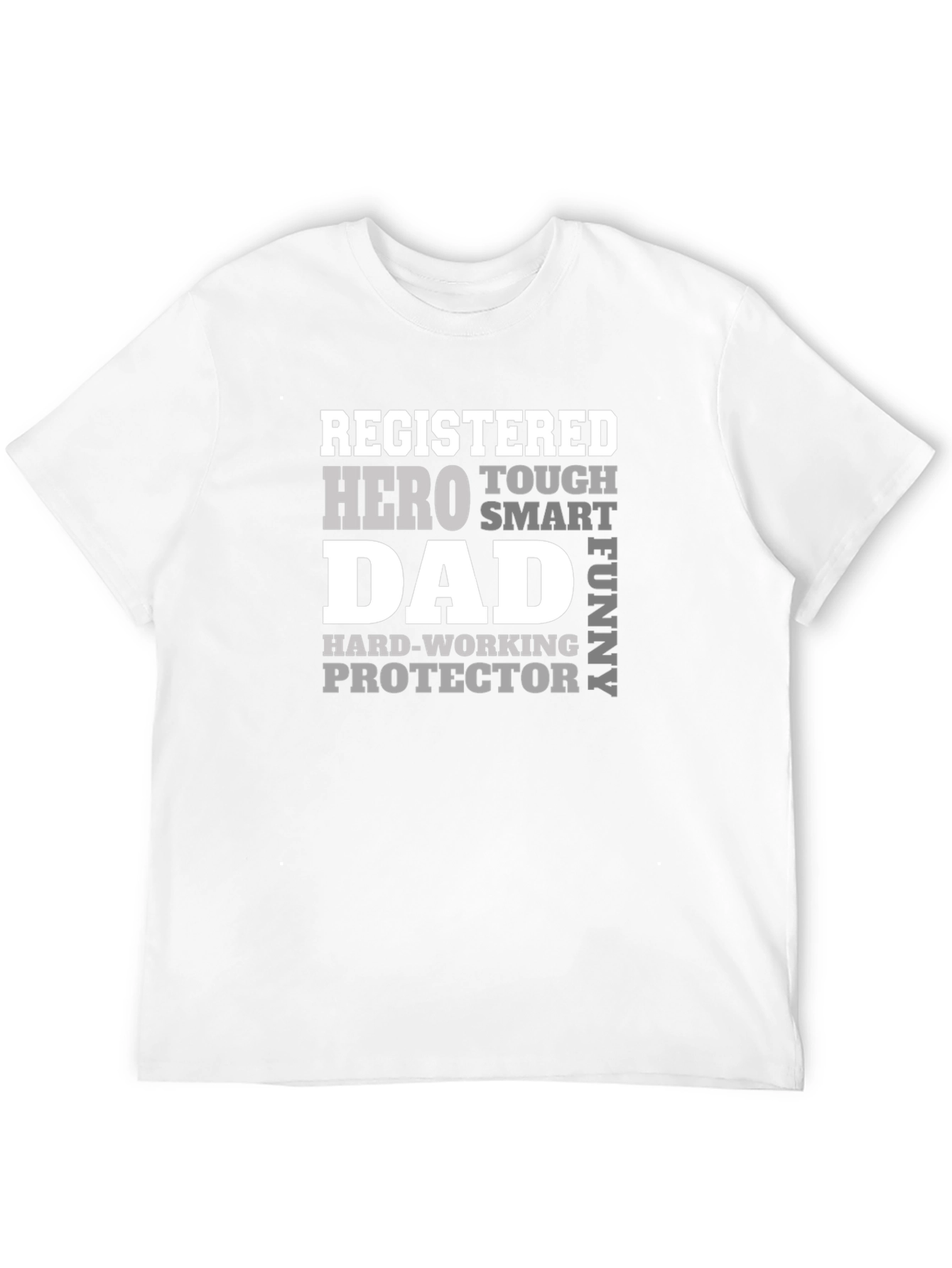 Registered Hero Dad T-Shirt | Fathers Day Gift