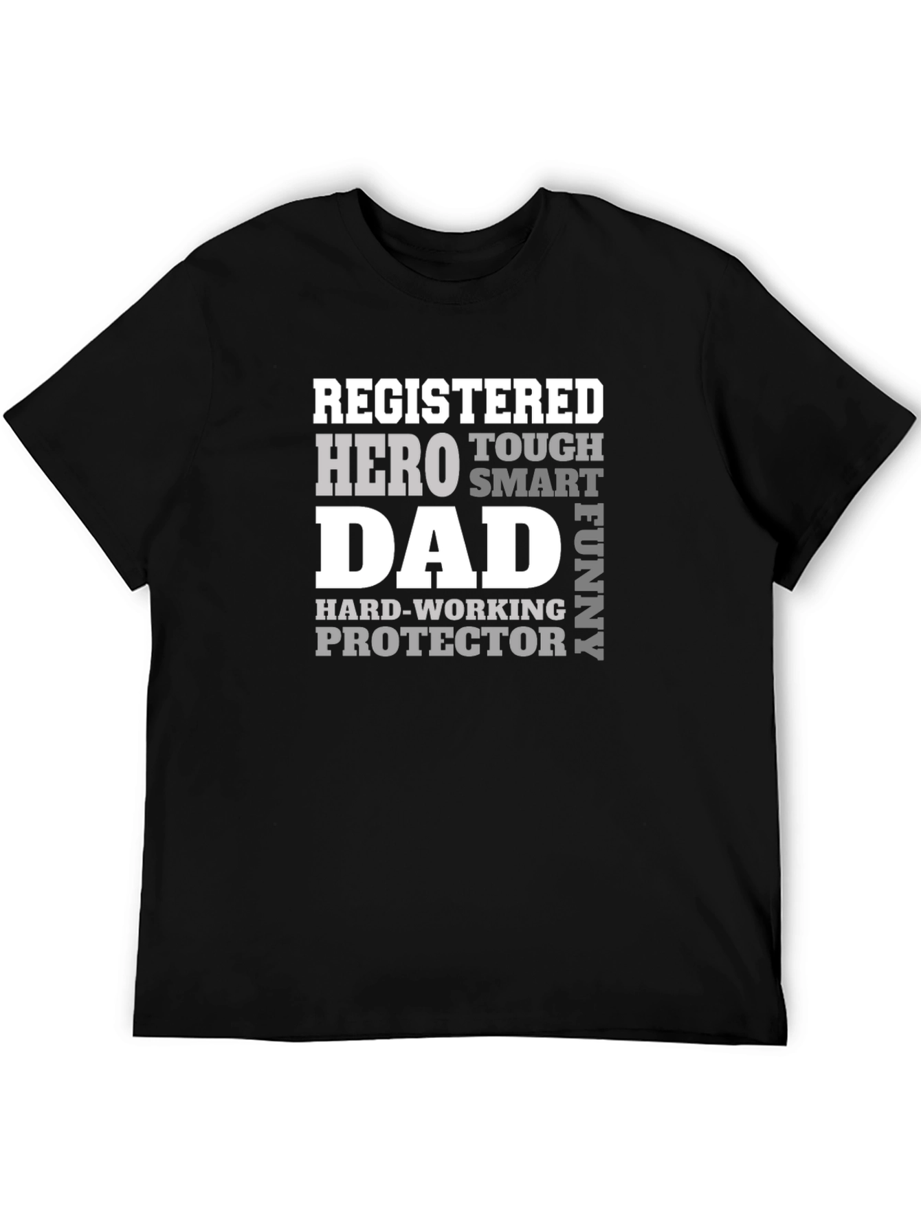 Registered Hero Dad T-Shirt | Fathers Day Gift