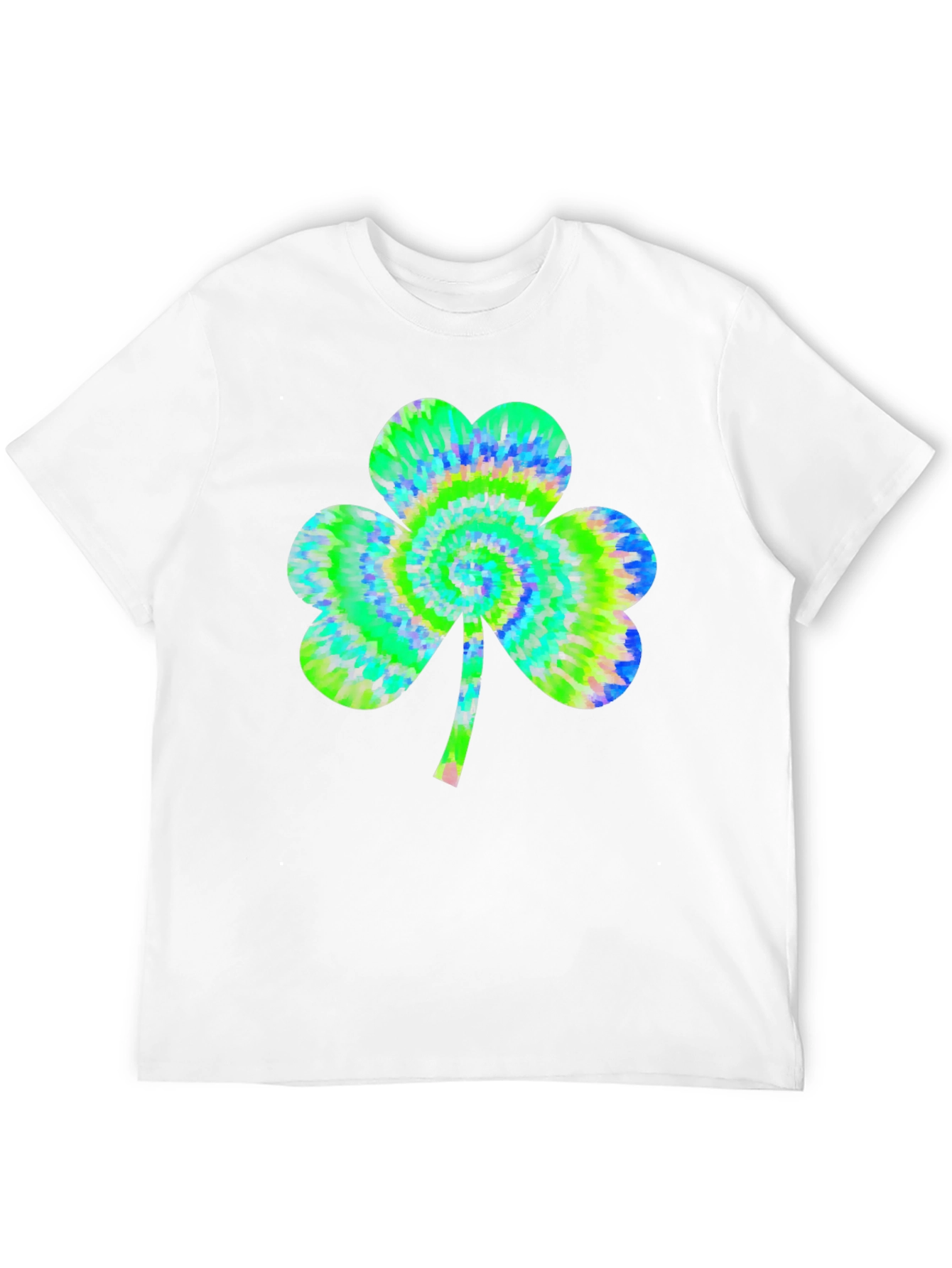 Tie-Dye Shamrock Graphic Tee