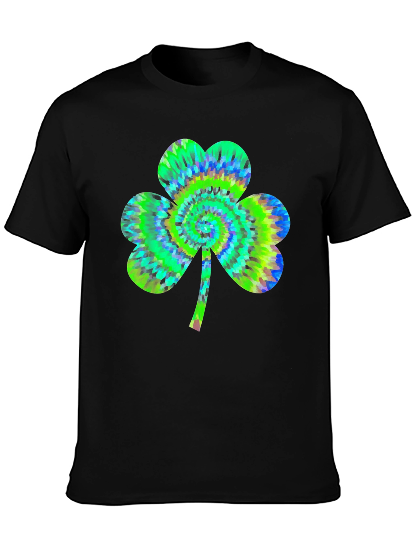 Tie-Dye Shamrock Graphic Tee