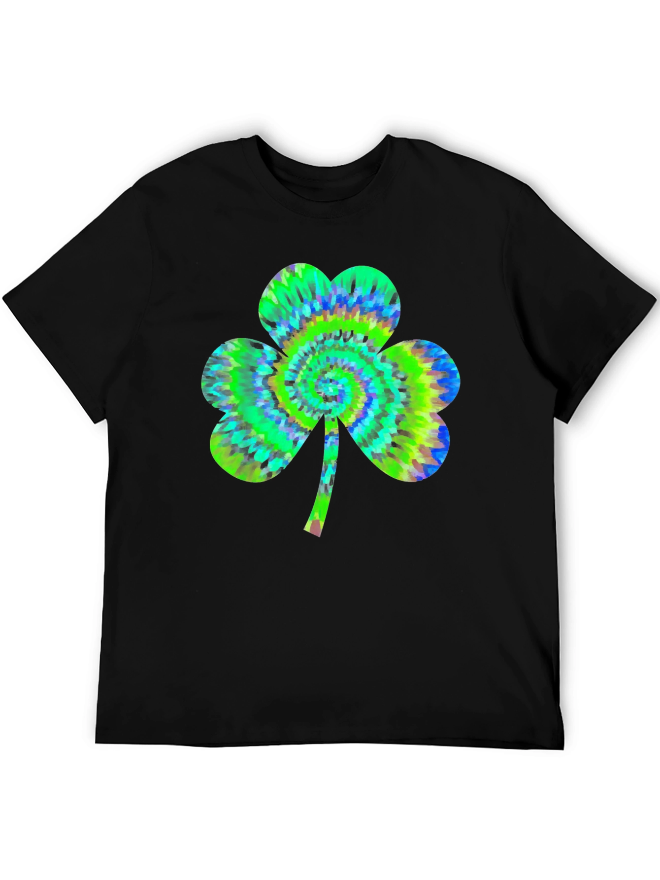 Tie-Dye Shamrock Graphic Tee