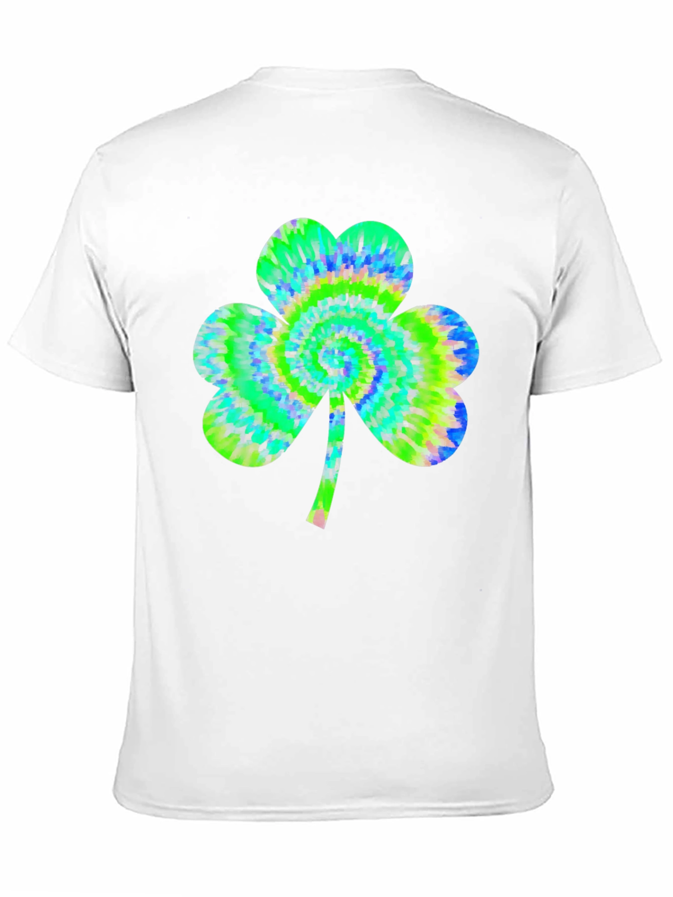 Tie-Dye Shamrock Graphic Tee