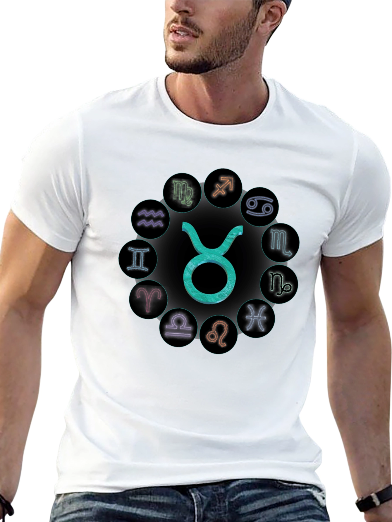 Zodiac Sign T-Shirt - Taurus Astrology Tee