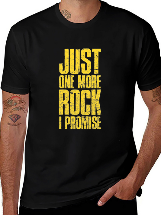 Just One More Rock T-Shirt - Funny Geology Tee