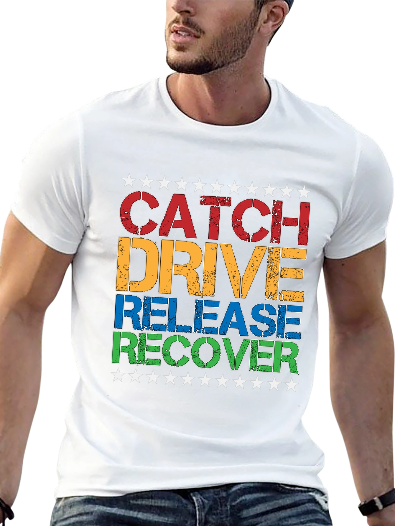 Catch Drive Release Recover T-Shirt