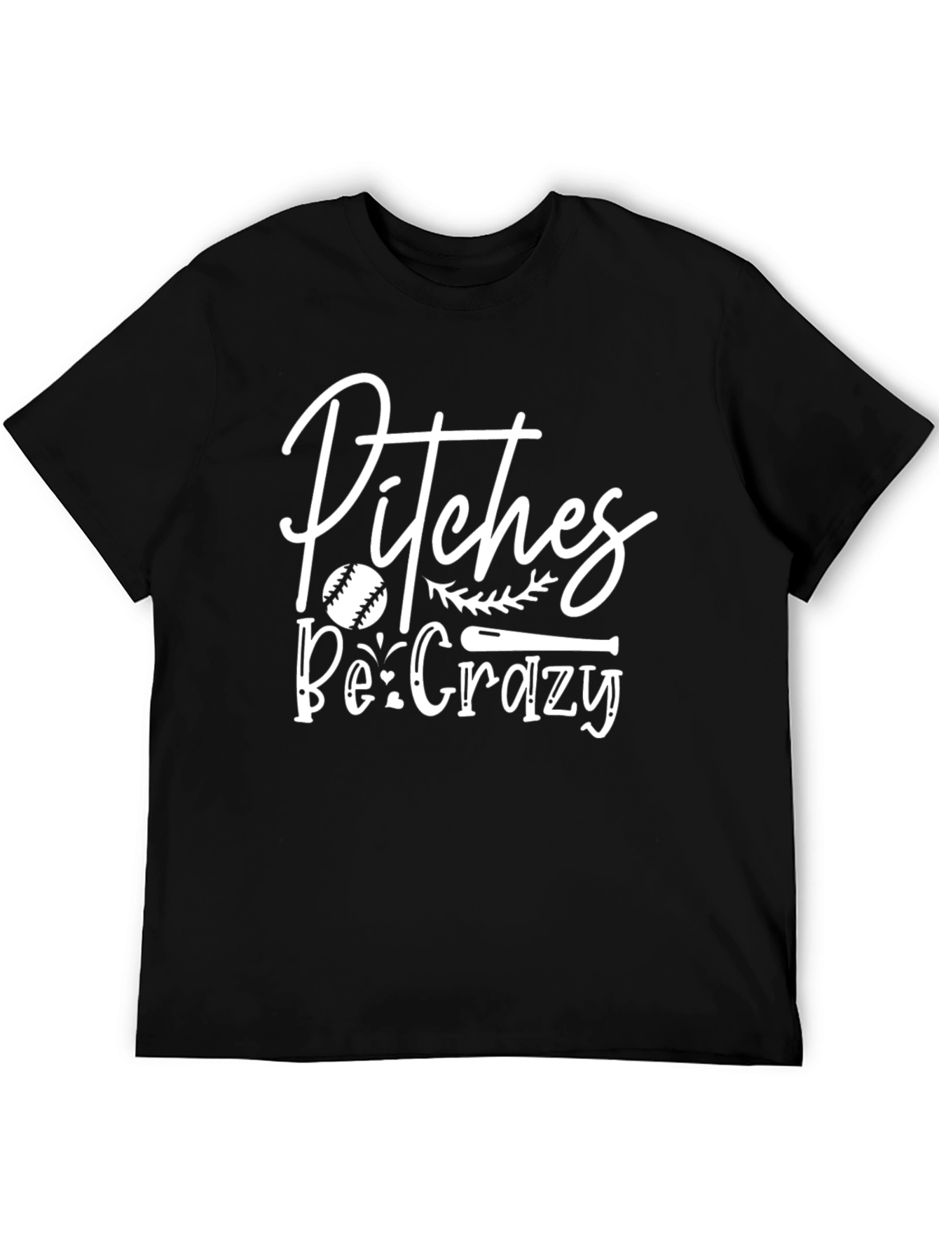Crazy Pitches Baseball T-Shirt
