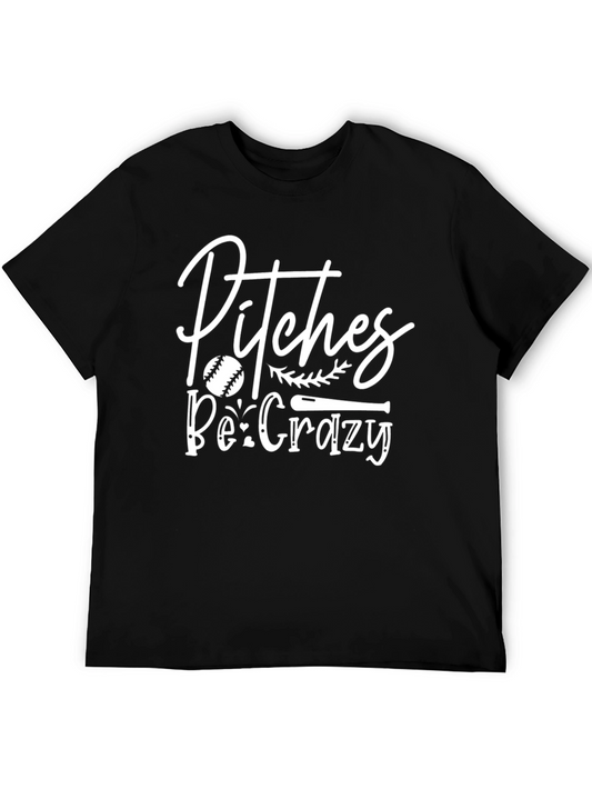 Crazy Pitches Baseball T-Shirt