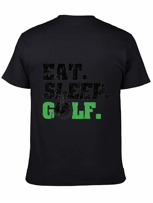 Eat Sleep Golf Graphic T-Shirt