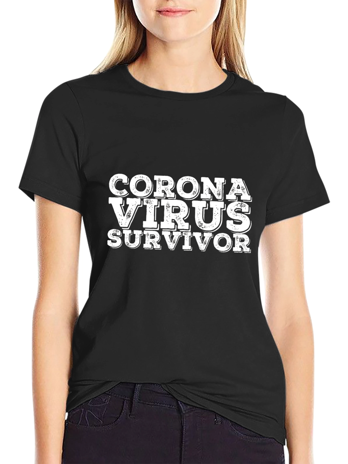 Corona Virus Survivor Graphic T-Shirt