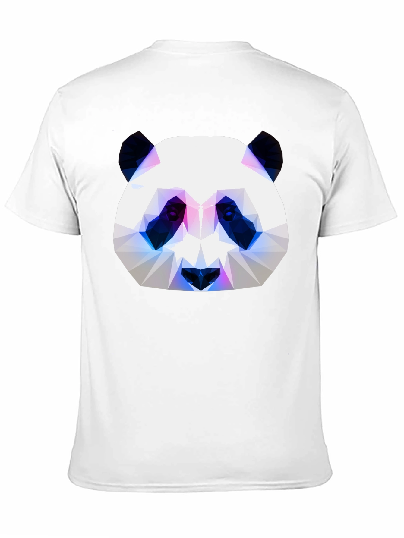 Geometric Panda T-Shirt - Modern Graphic Tee