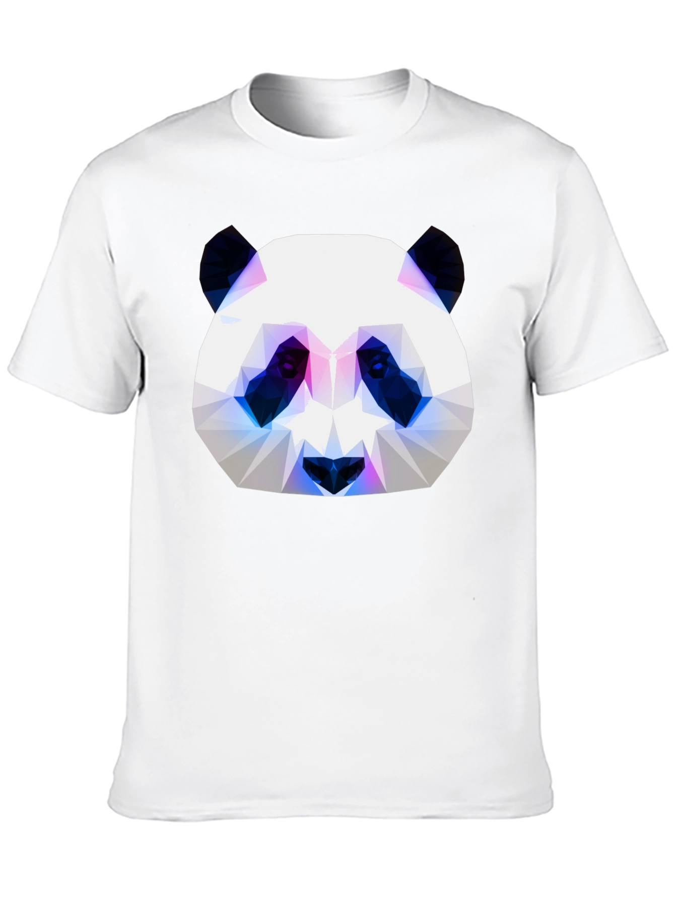 Geometric Panda T-Shirt - Modern Graphic Tee