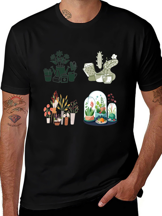 Plant Lover T-Shirt: Stylish Indoor Garden Design