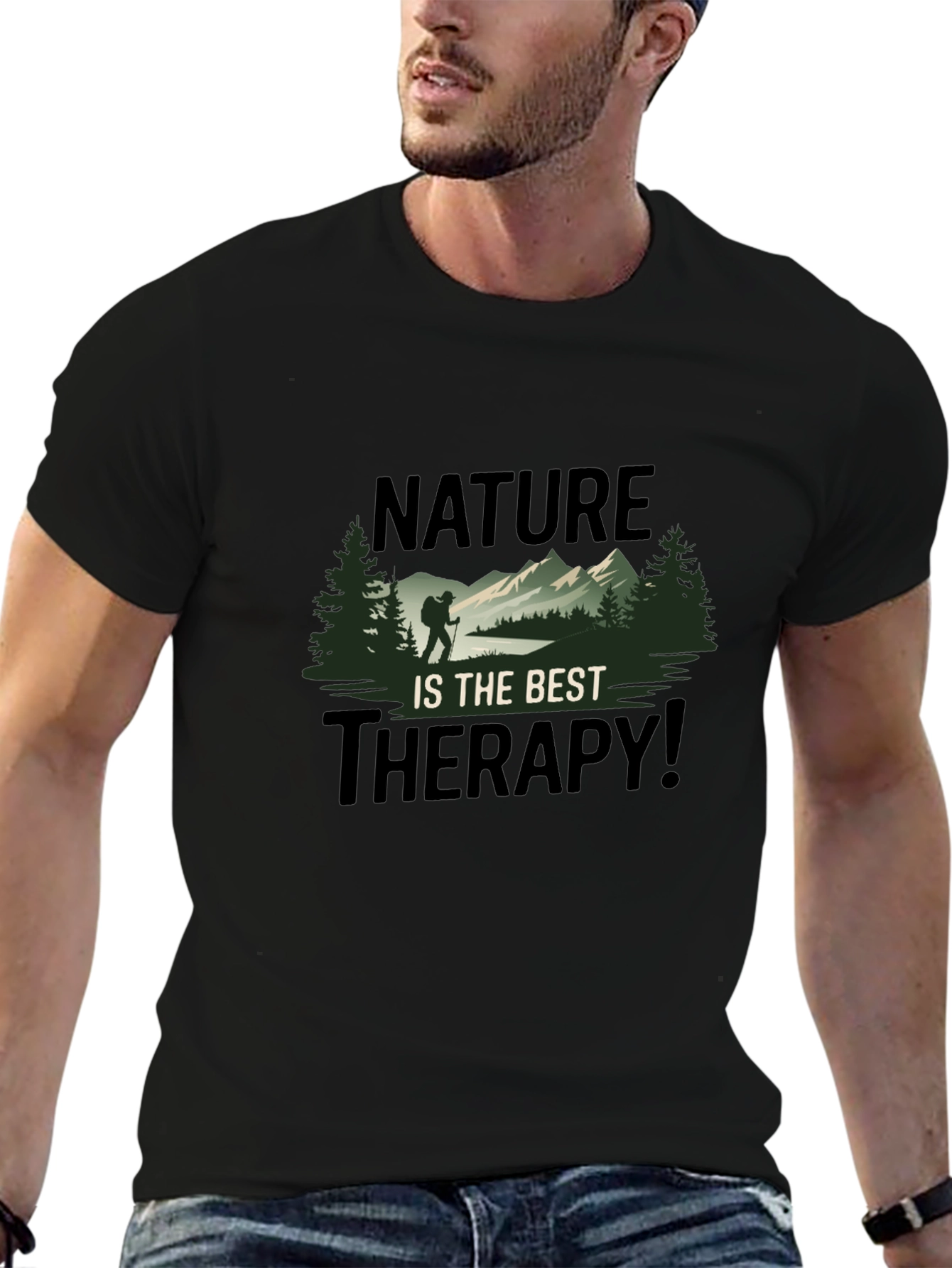 Nature Therapy Graphic T-Shirt - Adventure Ready!