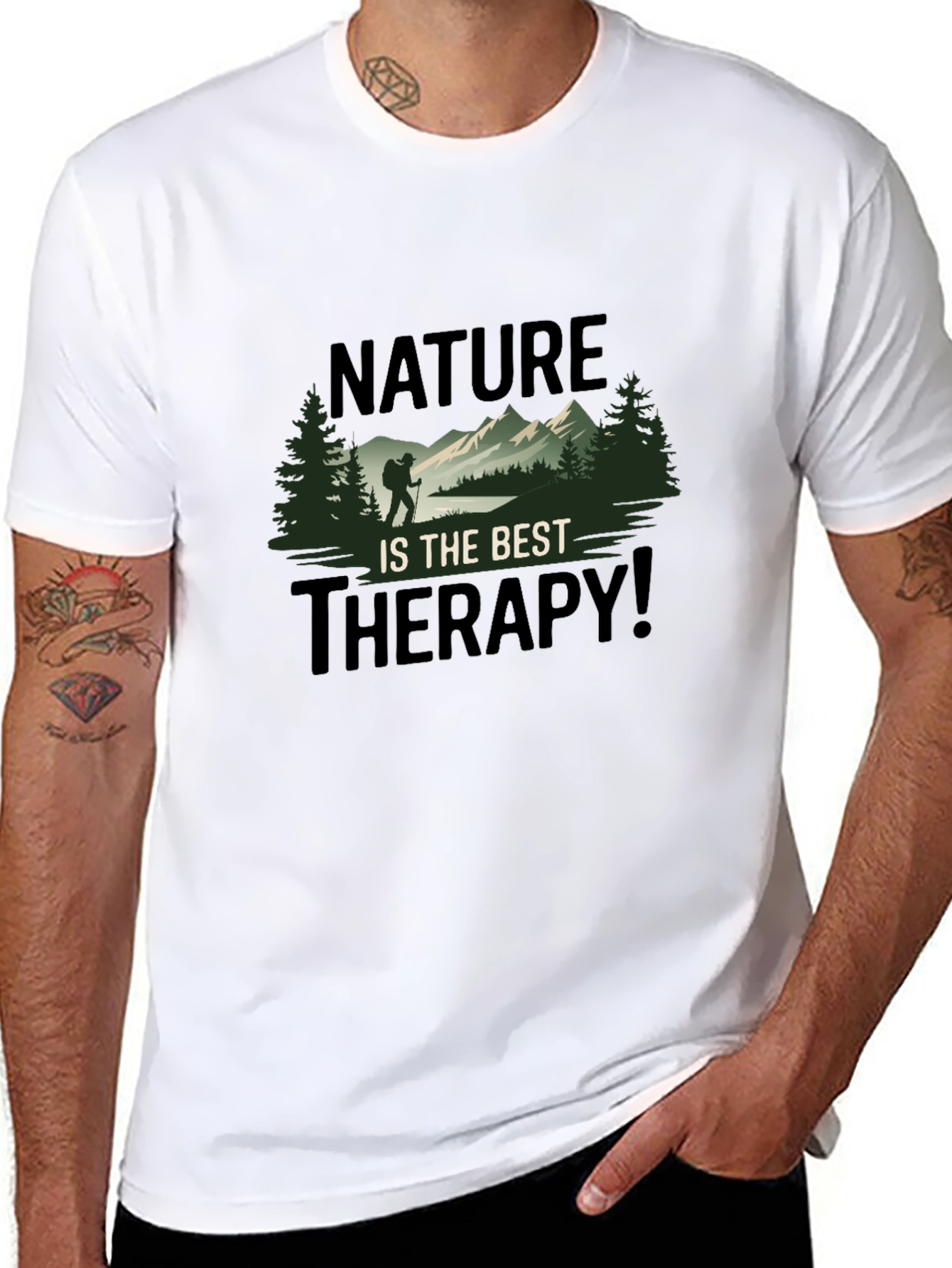 Nature Therapy Graphic T-Shirt - Adventure Ready!