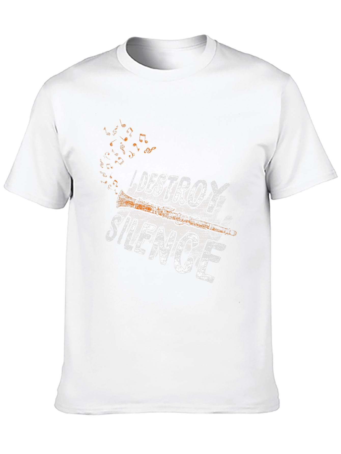 I Destroy Silence T-Shirt - Musicians Tee