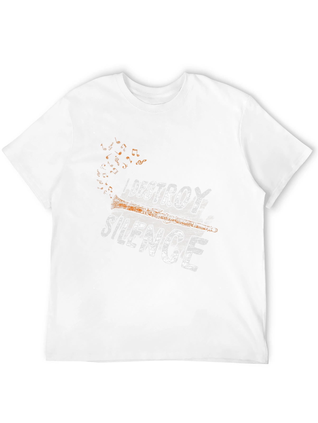 I Destroy Silence T-Shirt - Musicians Tee