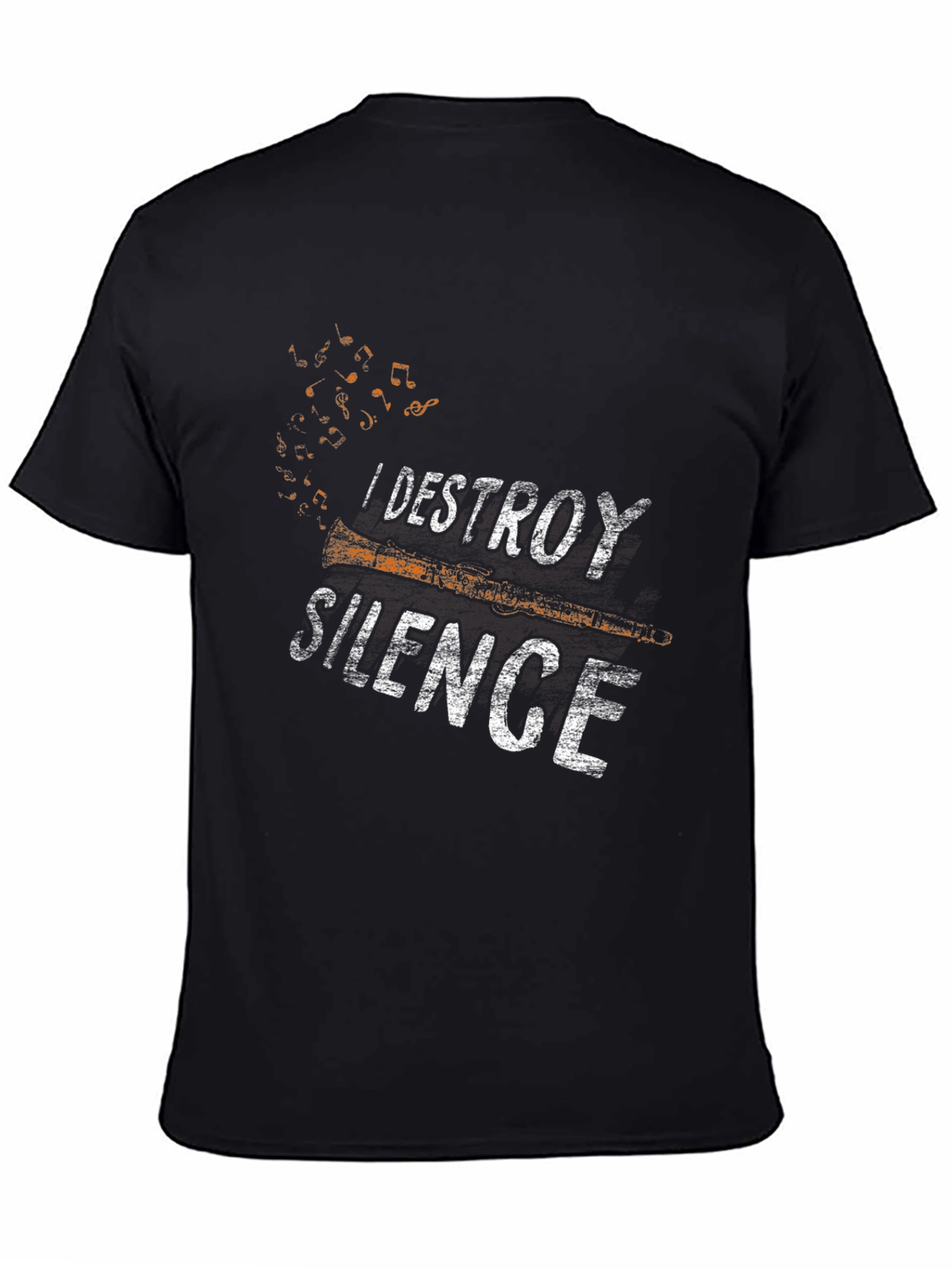 I Destroy Silence T-Shirt - Musicians Tee