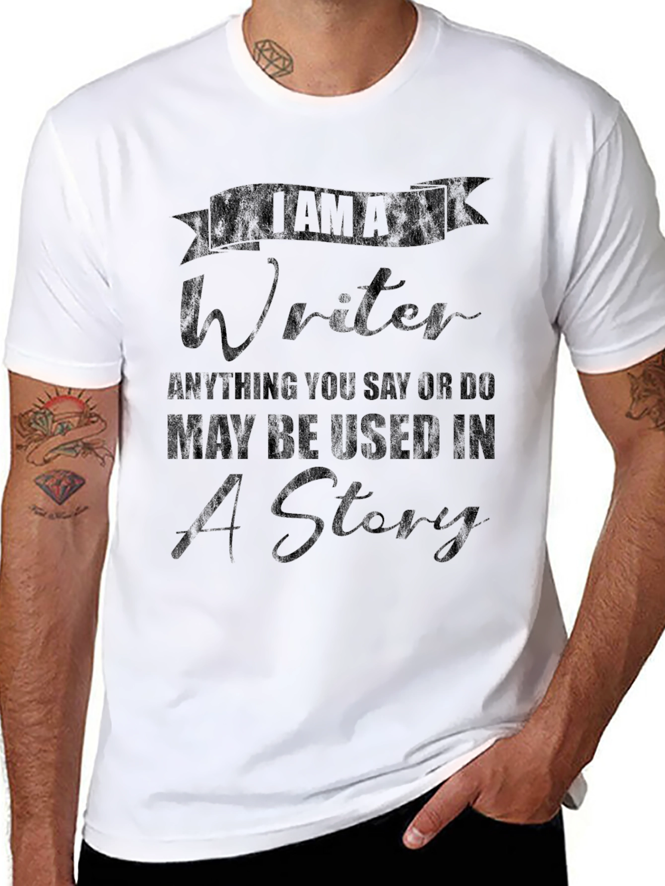 Writers Life Novelty T-Shirt