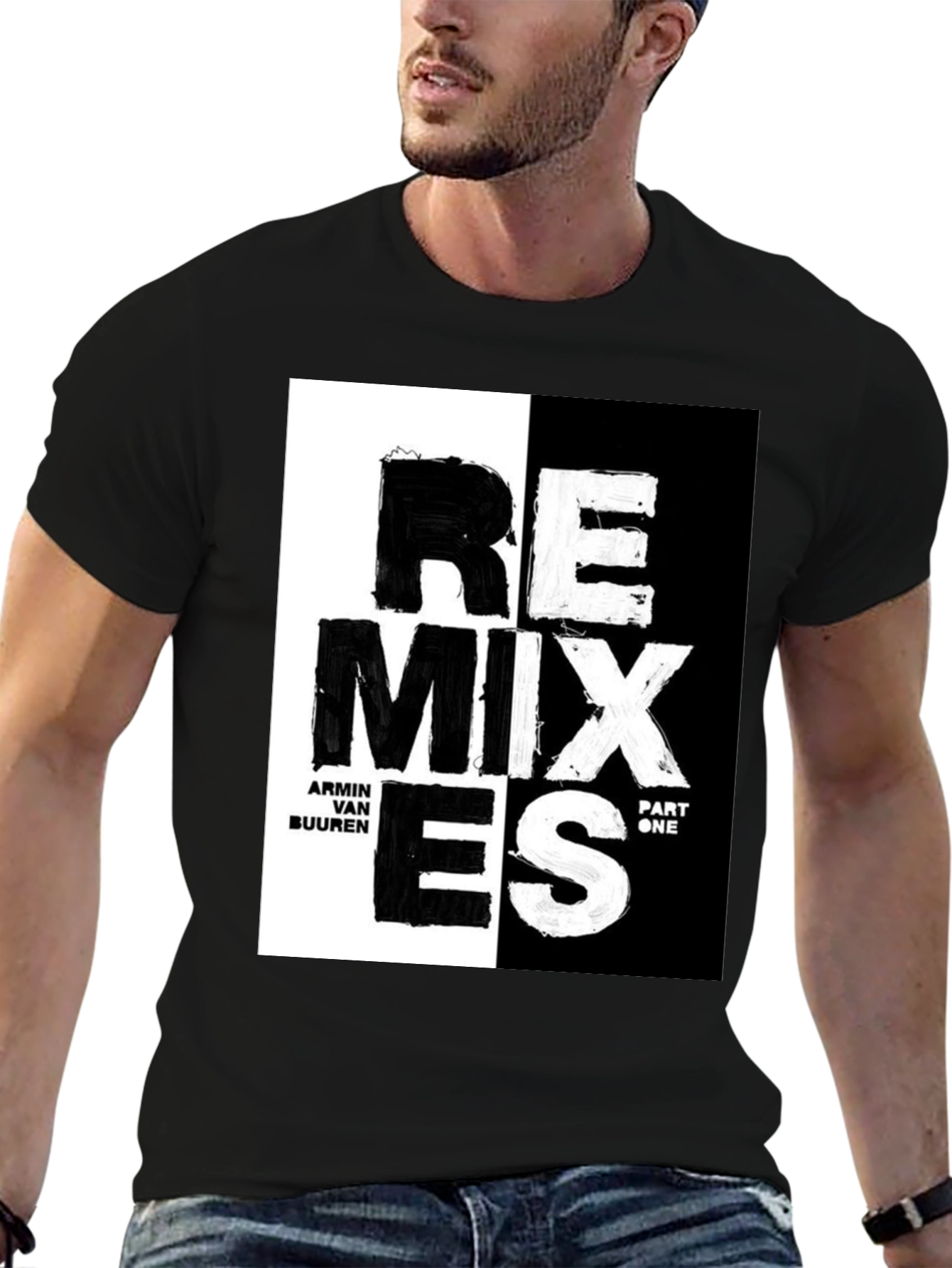 Armin Van Buuren Remixes T-Shirt - Black