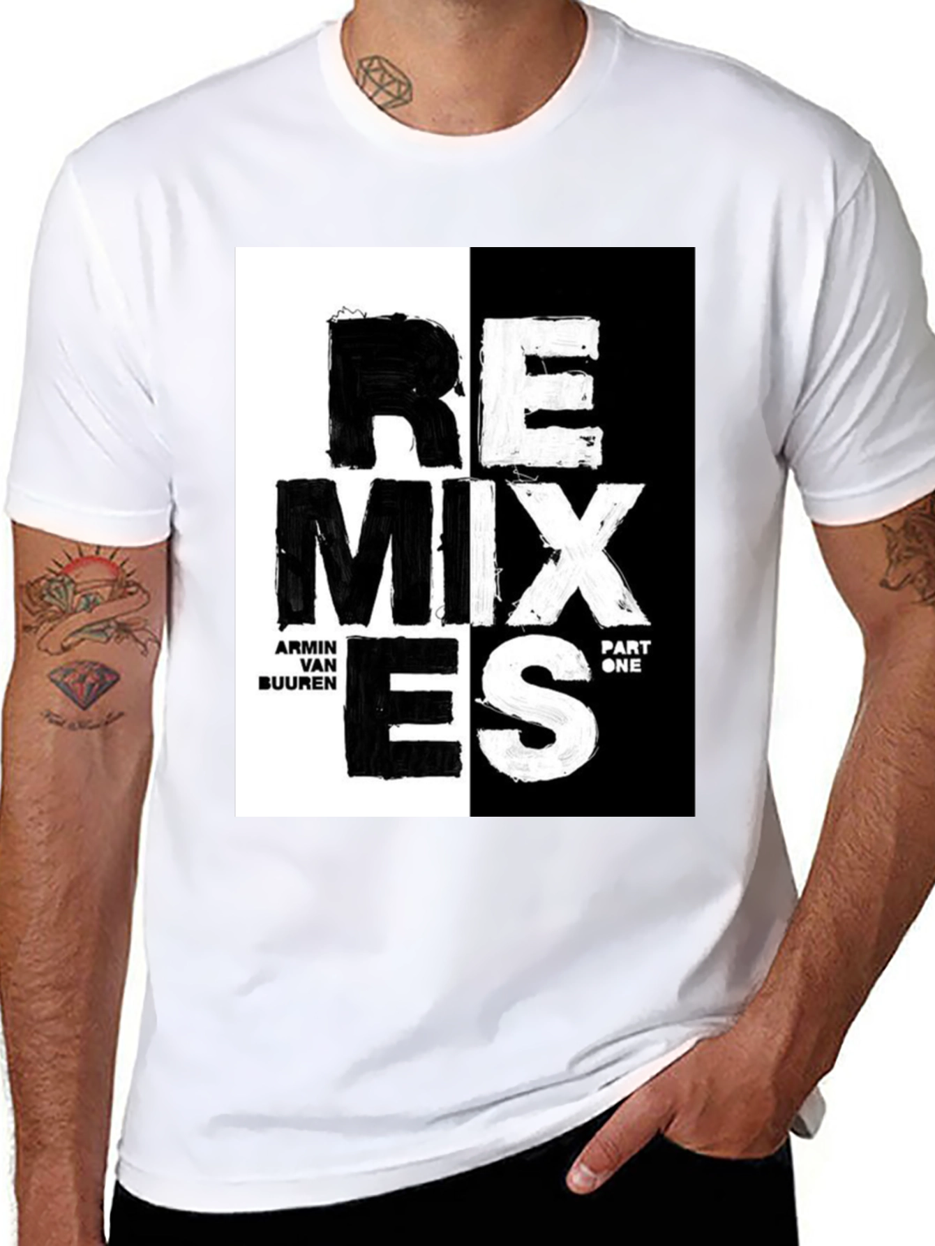 Armin Van Buuren Remixes T-Shirt - Black