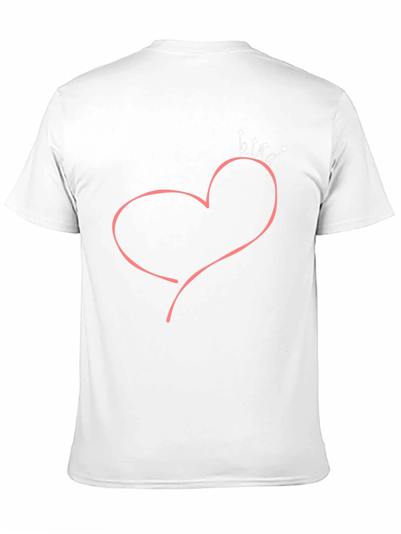 Kind Heart Graphic Tee - Unisex Black T-Shirt