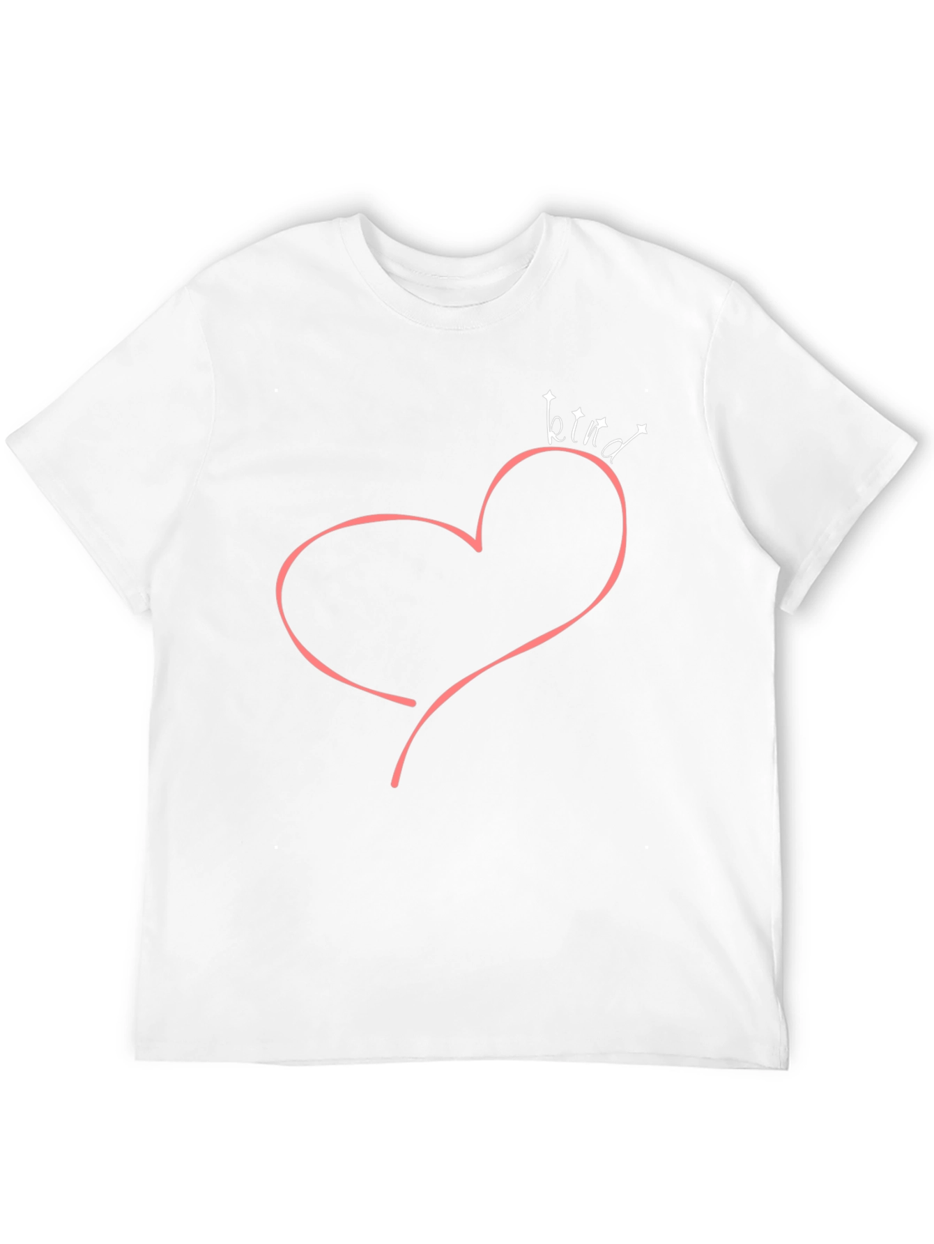 Kind Heart Graphic Tee - Unisex Black T-Shirt