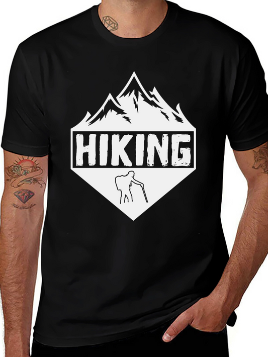 Hiking Graphic Tee - Adventure Ready Comfort