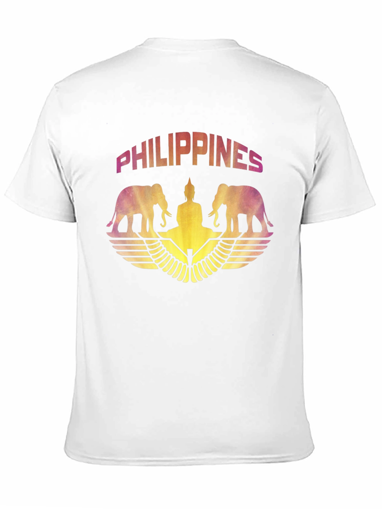 Philippines Elephant Buddha Graphic T-Shirt