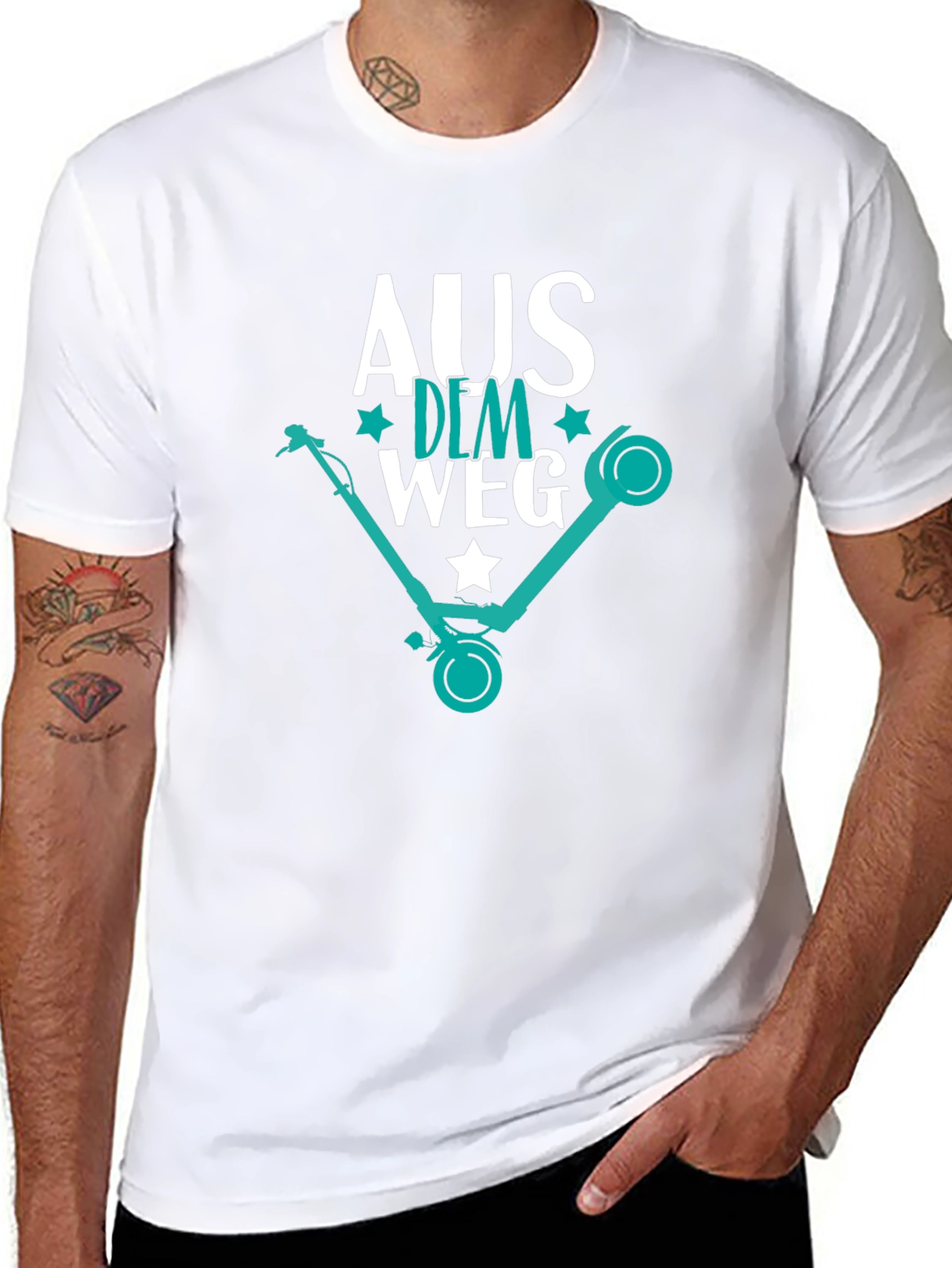 Aus Dem Weg Scooter T-Shirt