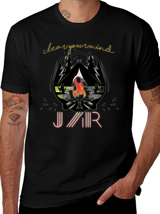 Clear Your Mind Campfire T-Shirt