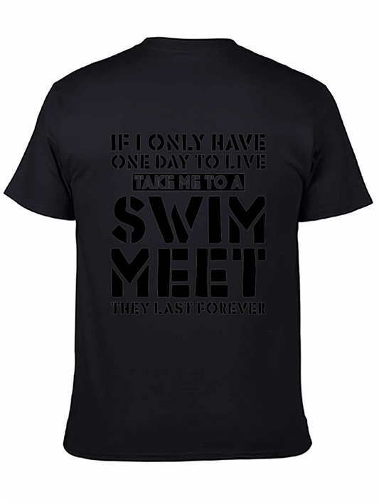 Swim Meet T-Shirt - Live for Swimming