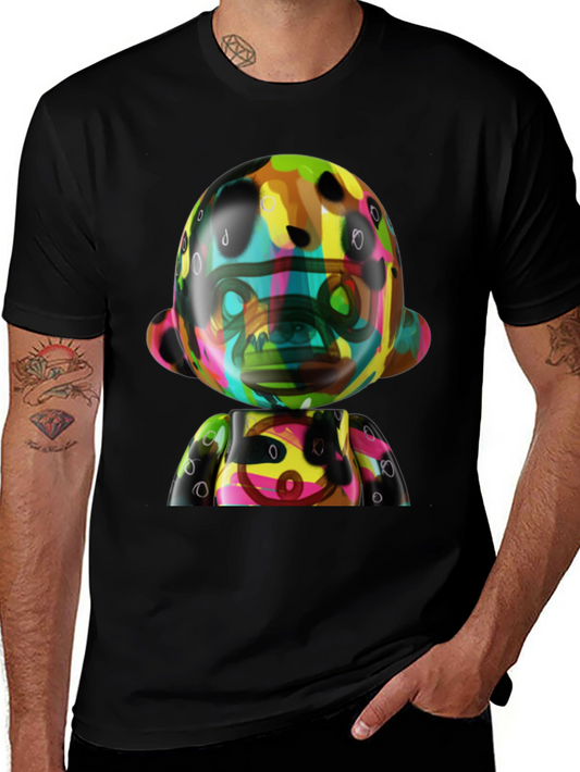 Colorful Abstract Monkey T-Shirt