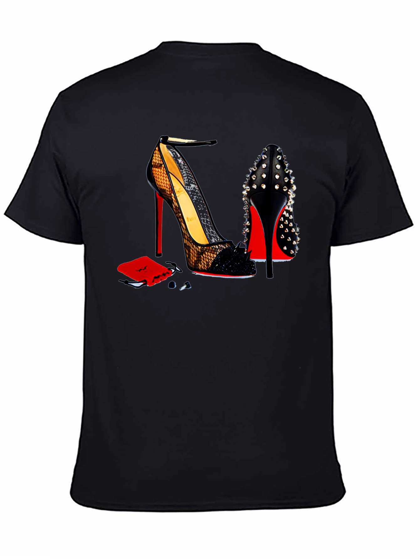 High Heel Shoes T-Shirt - Fashionable Graphic Tee
