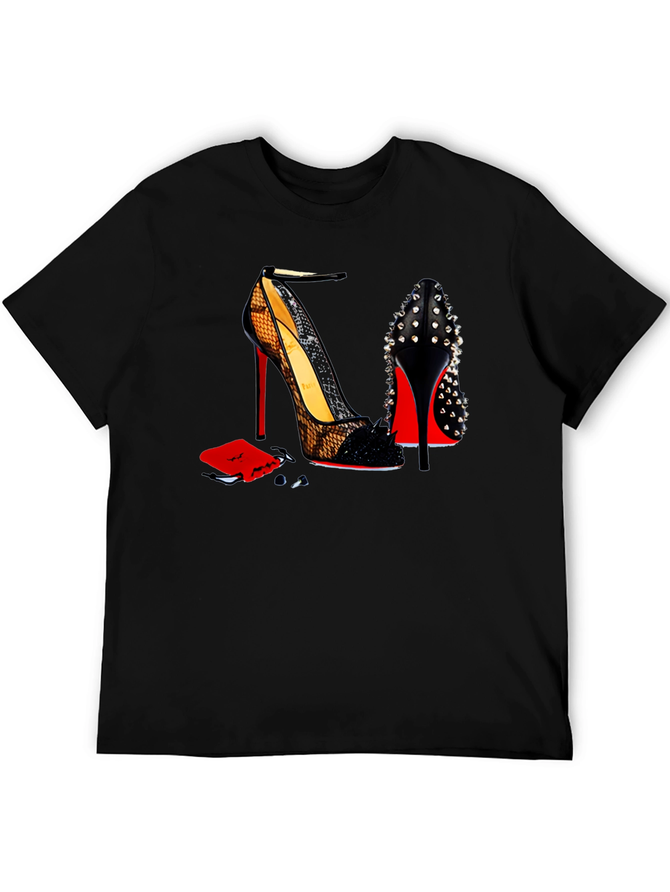 High Heel Shoes T-Shirt - Fashionable Graphic Tee