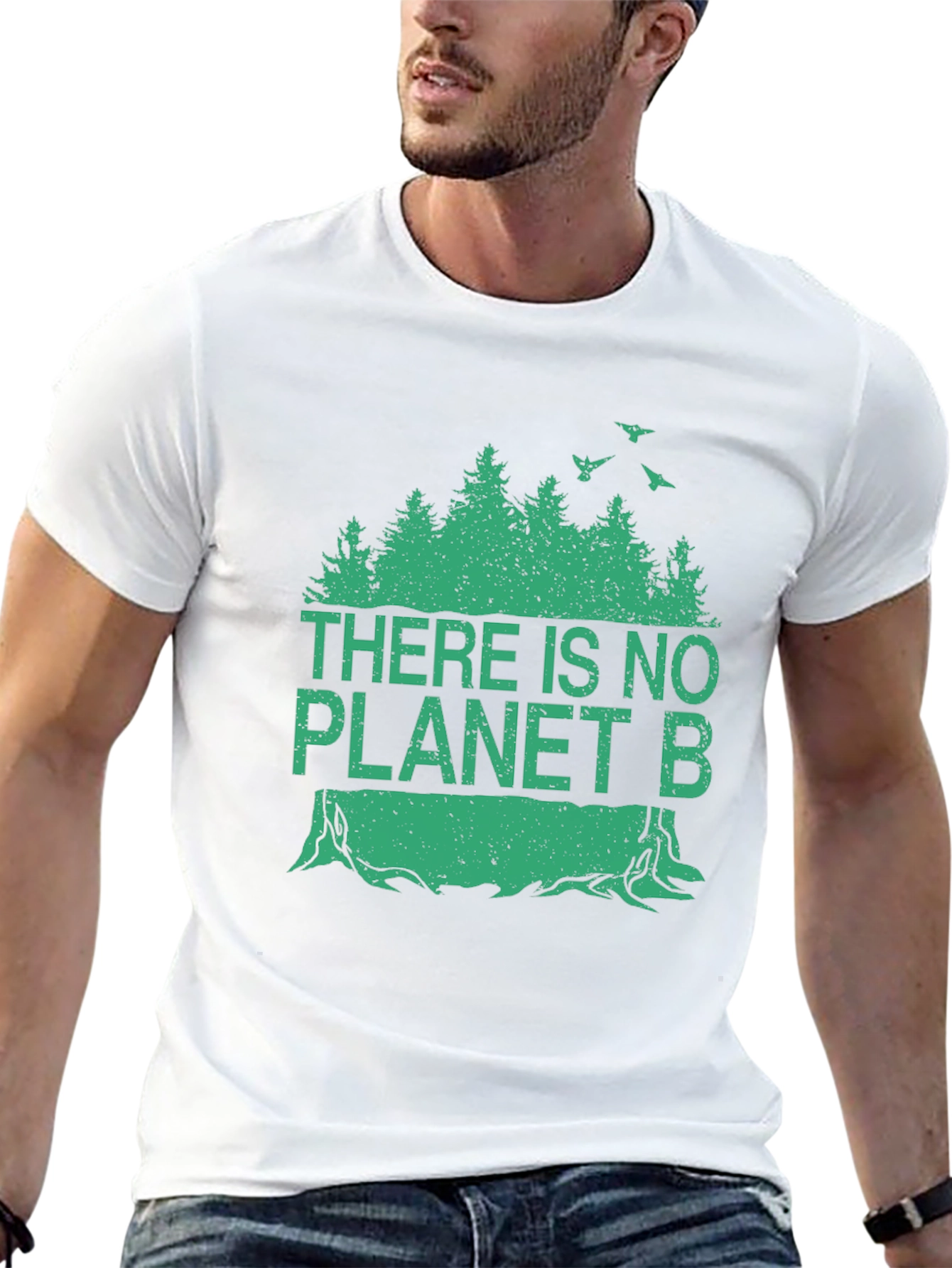 Eco-Friendly There Is No Planet B Graphic Tee
