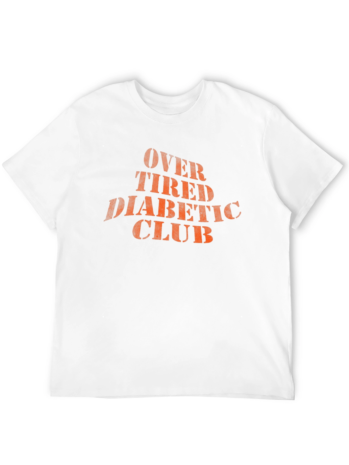Over Tired Diabetics Club Graphic T-Shirt