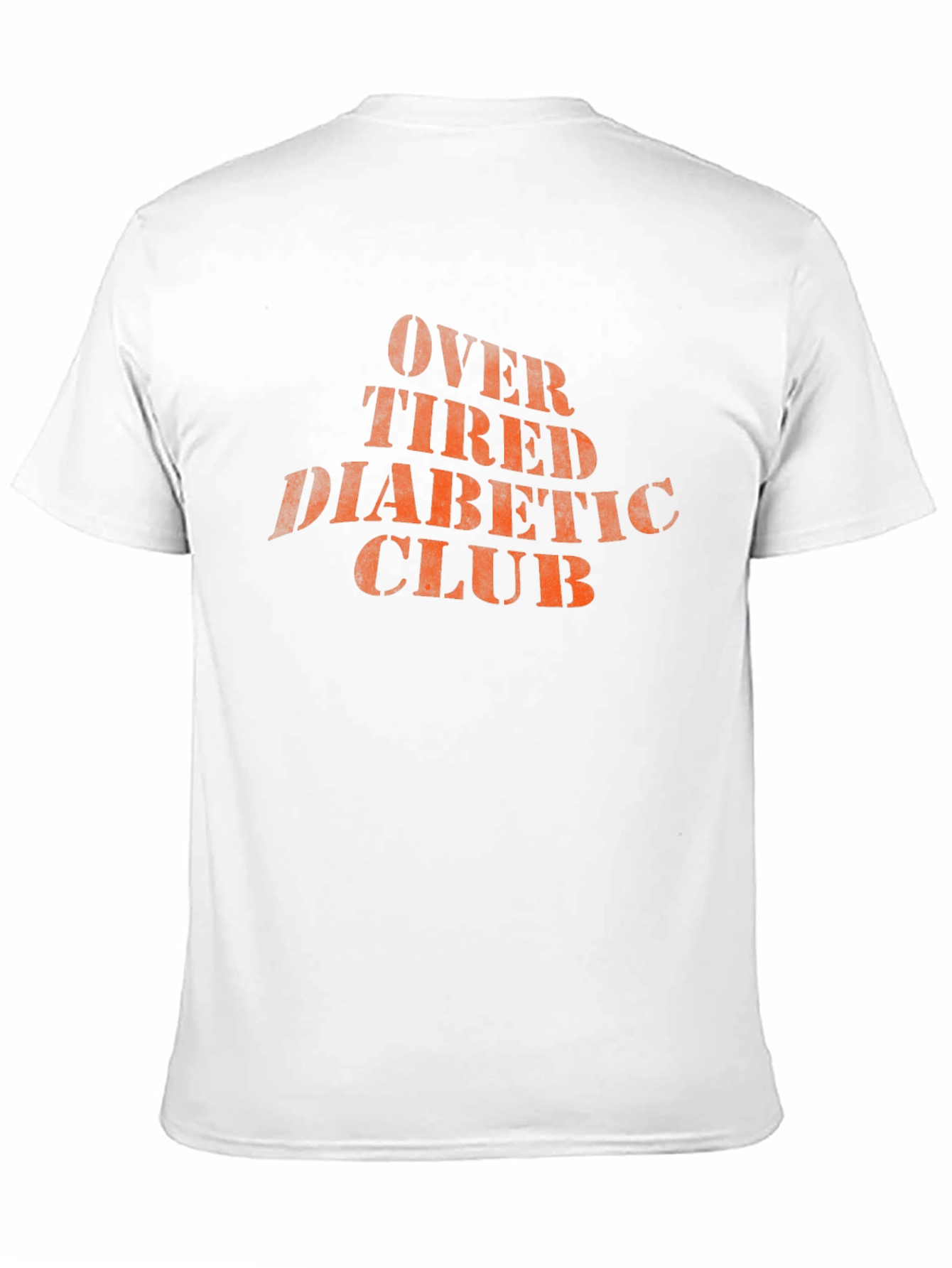 Over Tired Diabetics Club Graphic T-Shirt