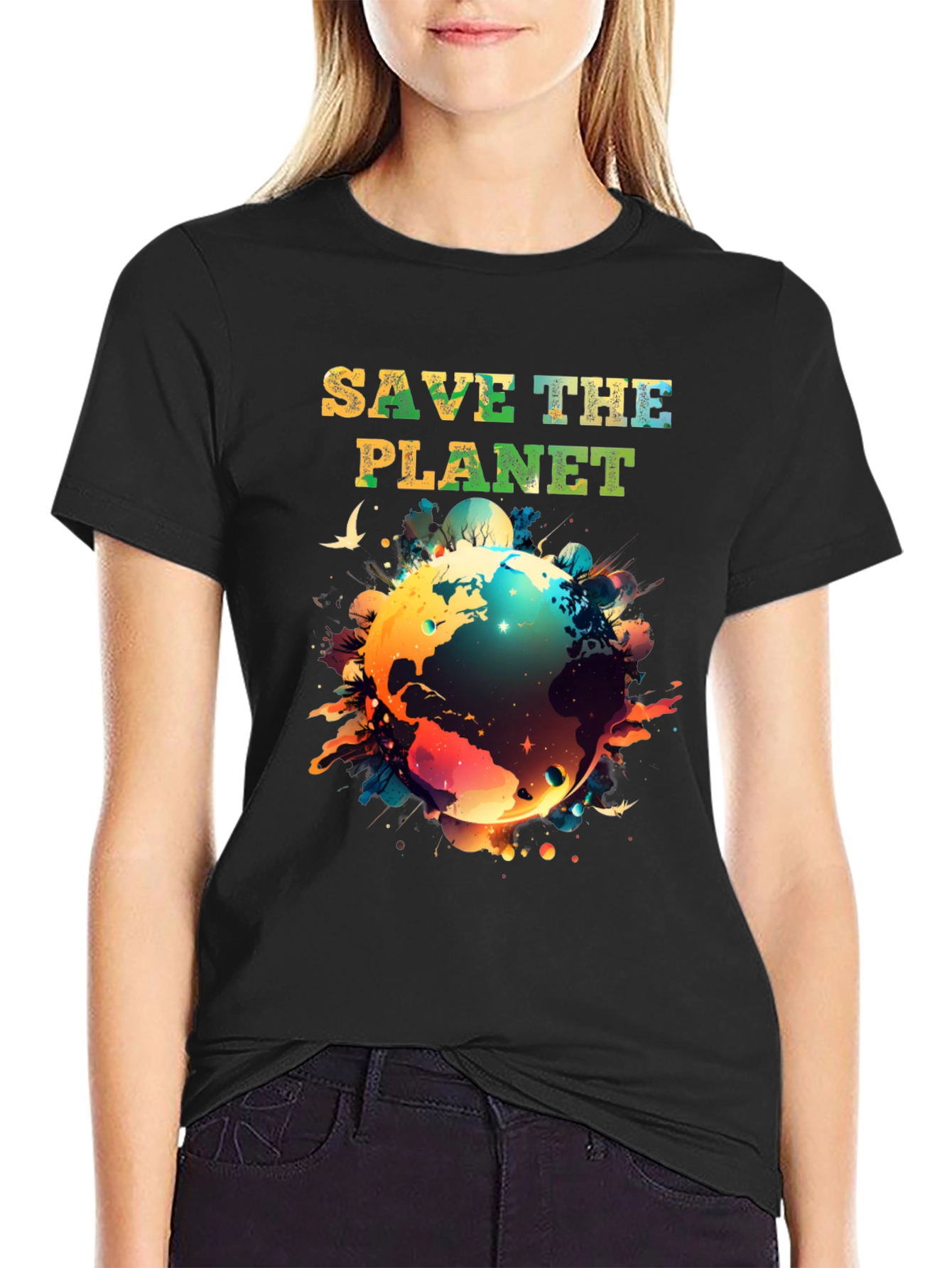 Save The Planet Graphic Tee - Earth Day T-Shirt