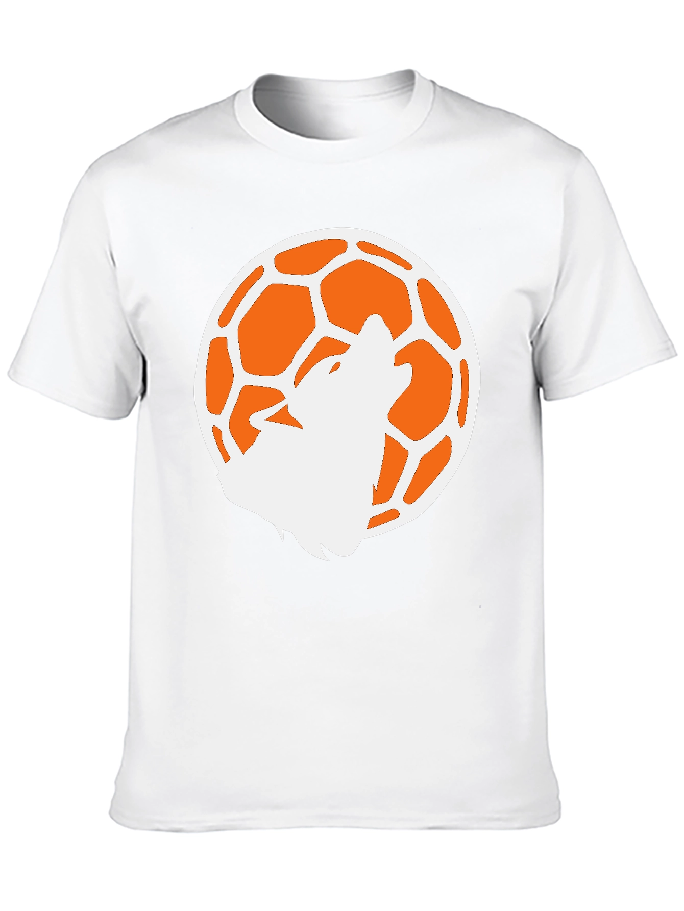 Wolf Moon Soccer Black T-Shirt