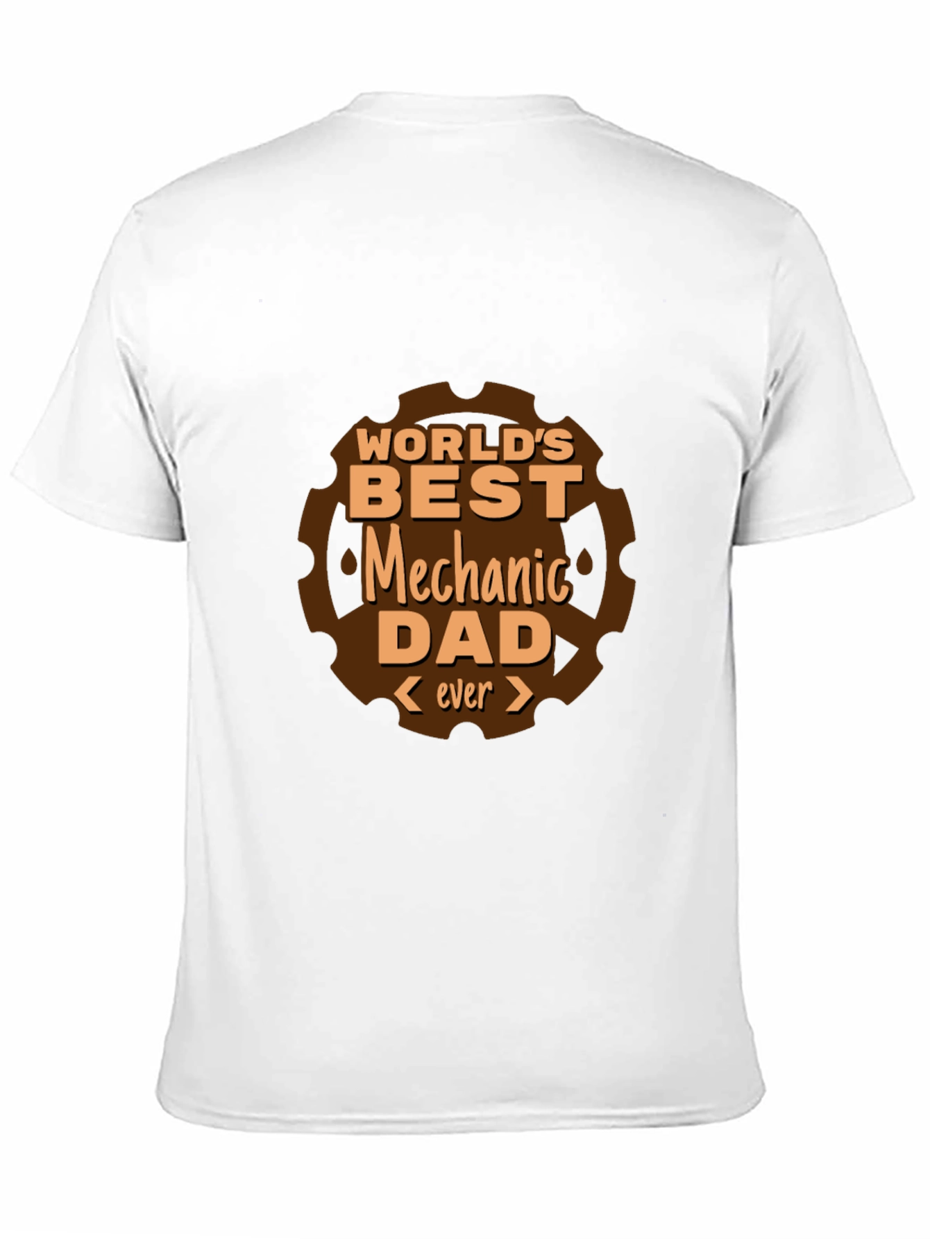 Worlds Best Mechanic Dad T-Shirt