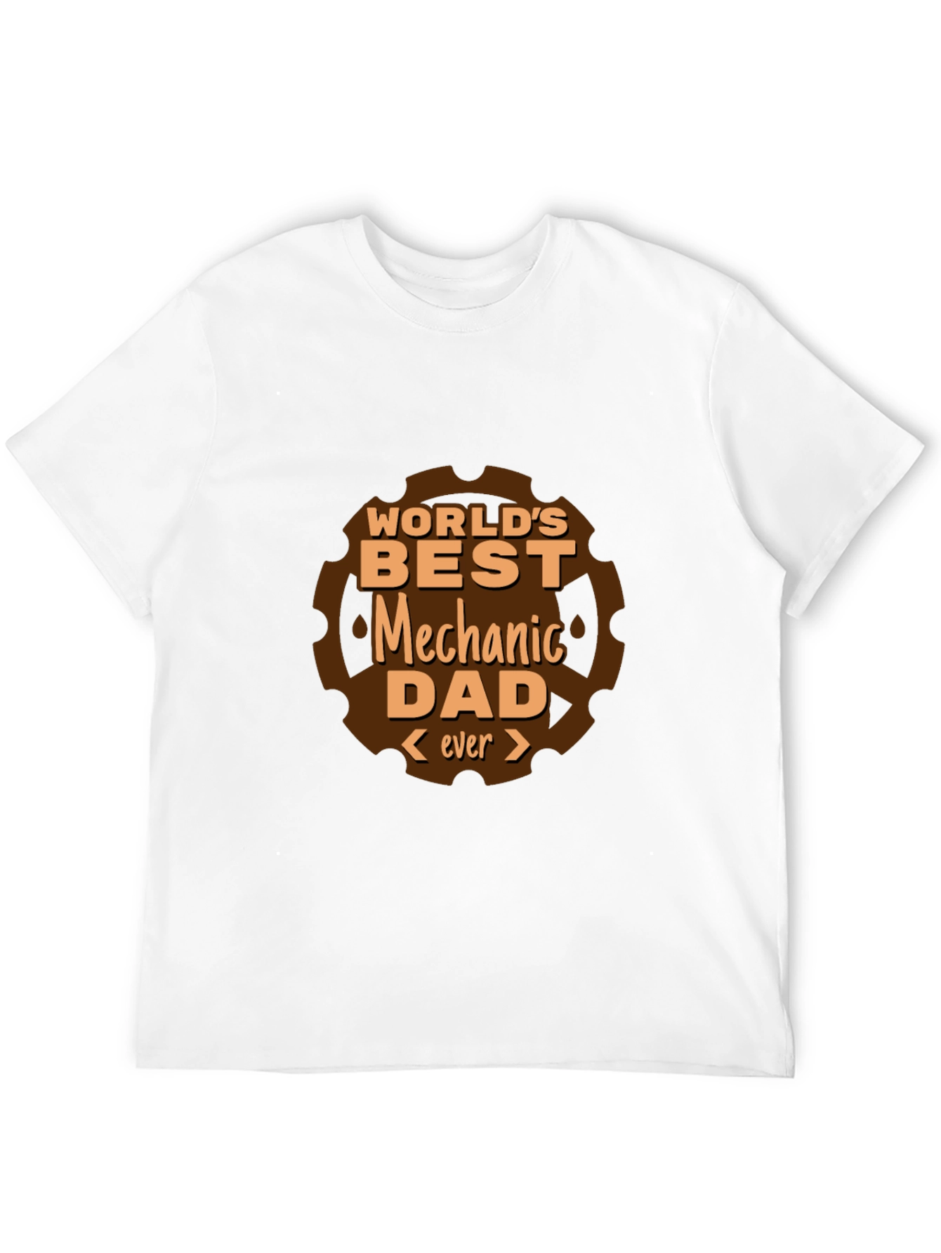 Worlds Best Mechanic Dad T-Shirt