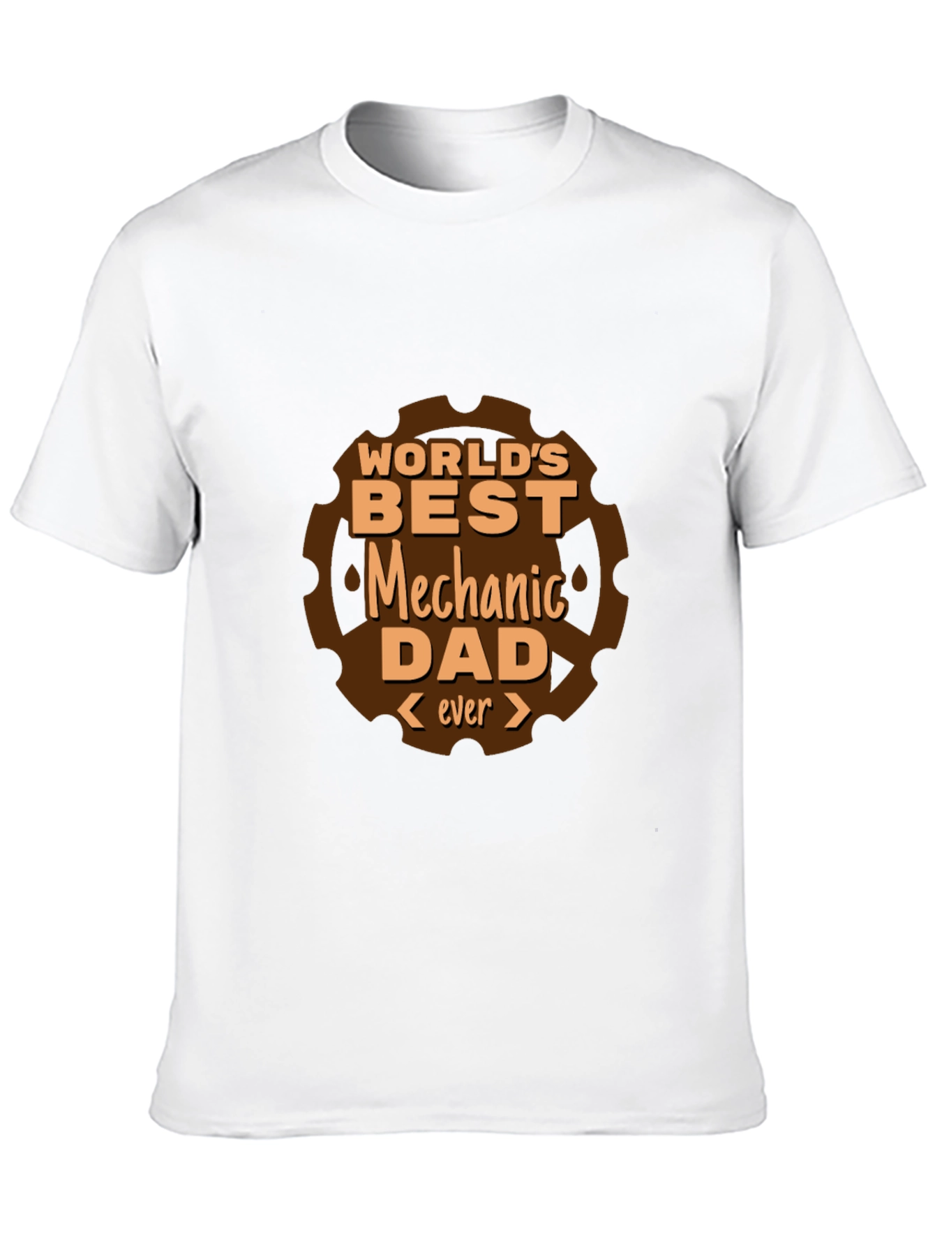 Worlds Best Mechanic Dad T-Shirt