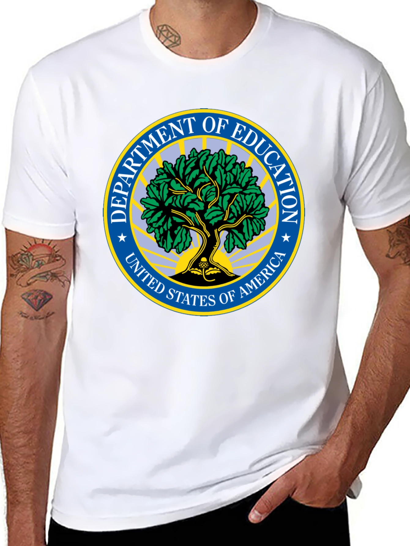 Education Dept. Black T-Shirt
