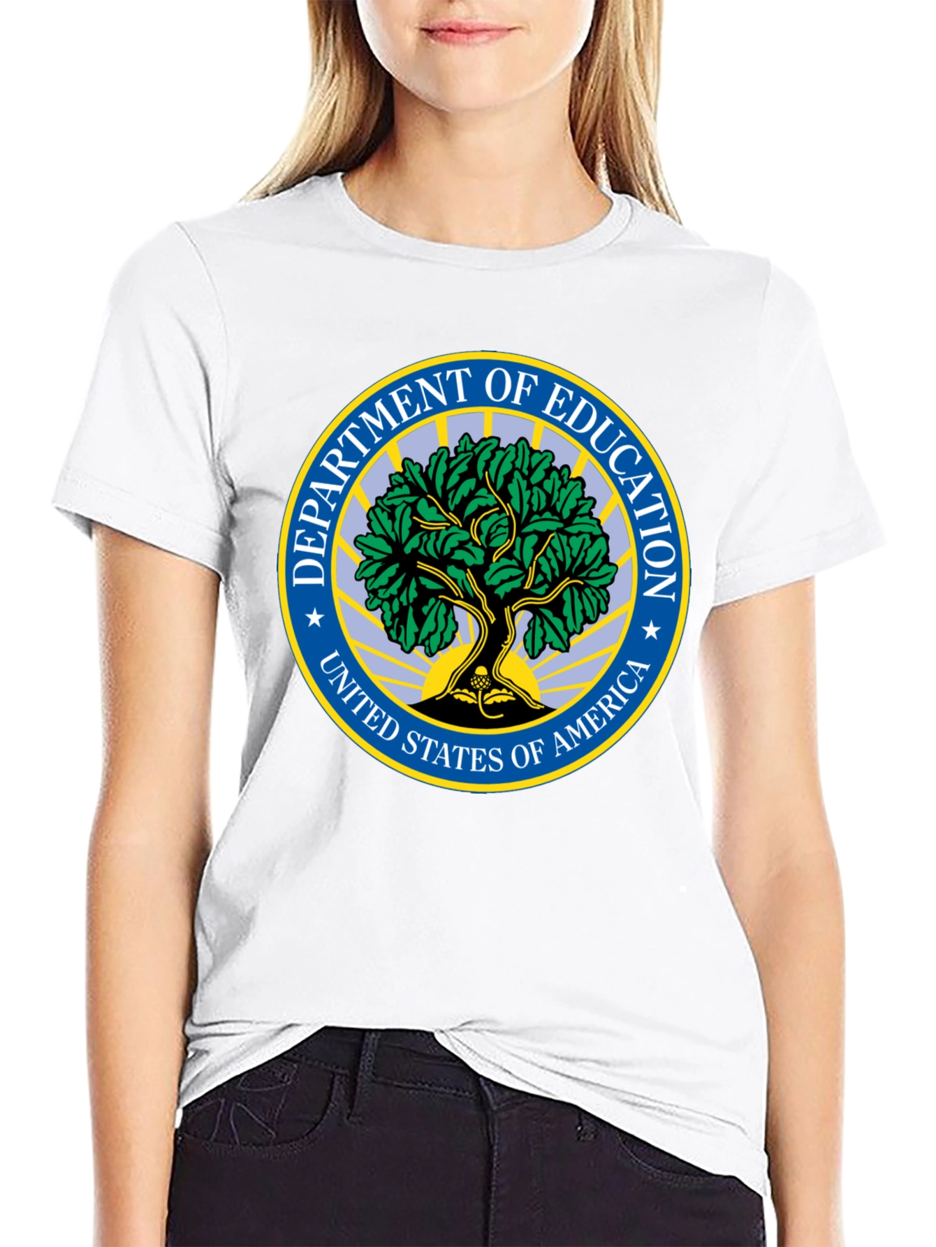 Education Dept. Black T-Shirt