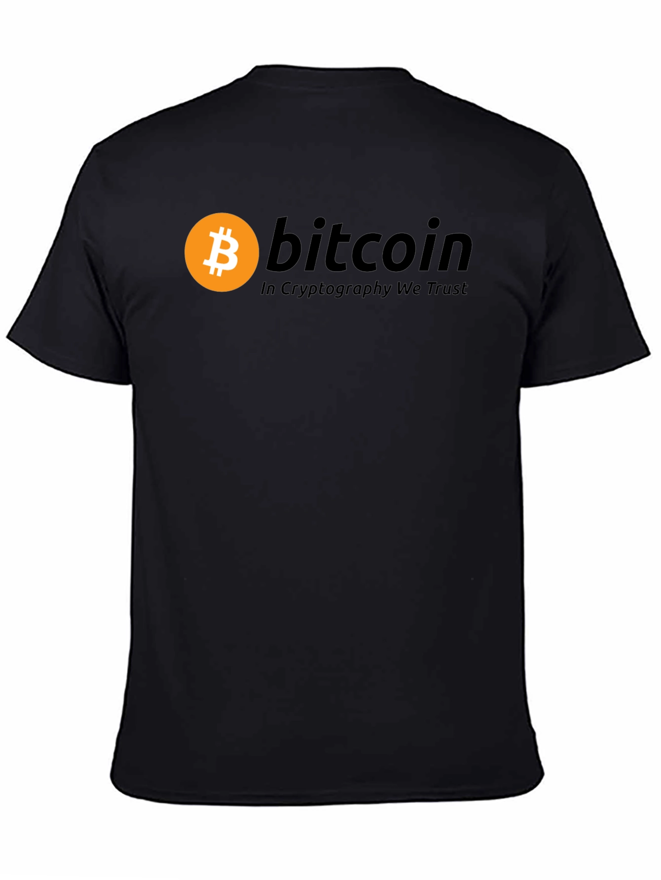 Bitcoin Crypto T-Shirt - In Cryptography We Trust