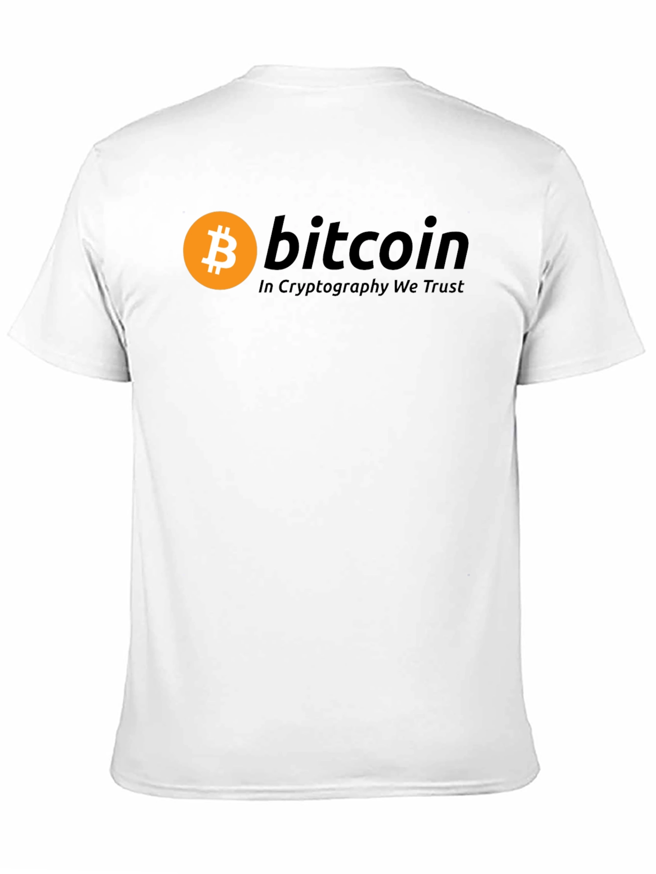 Bitcoin Crypto T-Shirt - In Cryptography We Trust