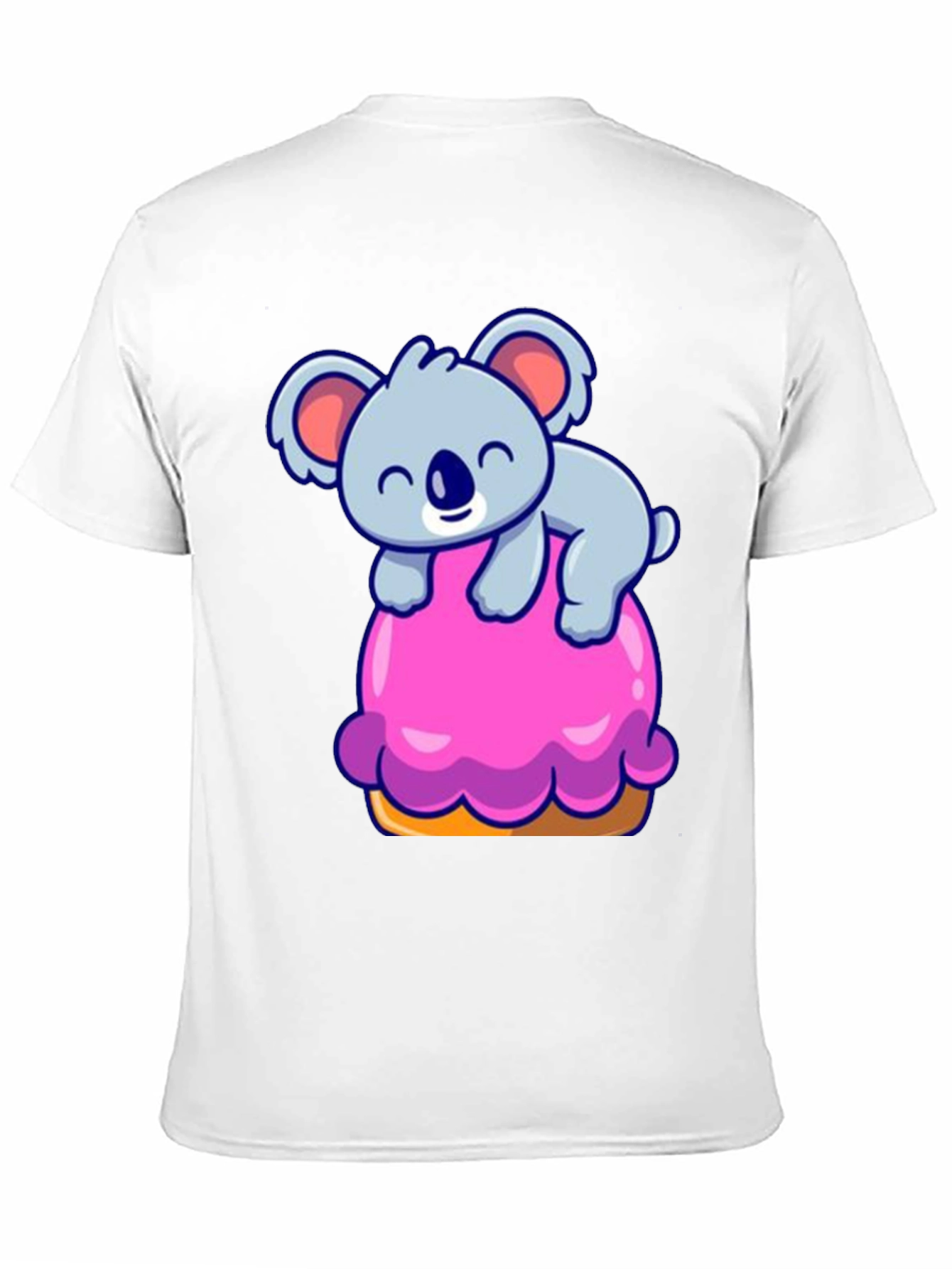 Koala on Cupcake Graphic Tee - Cute & Comfy